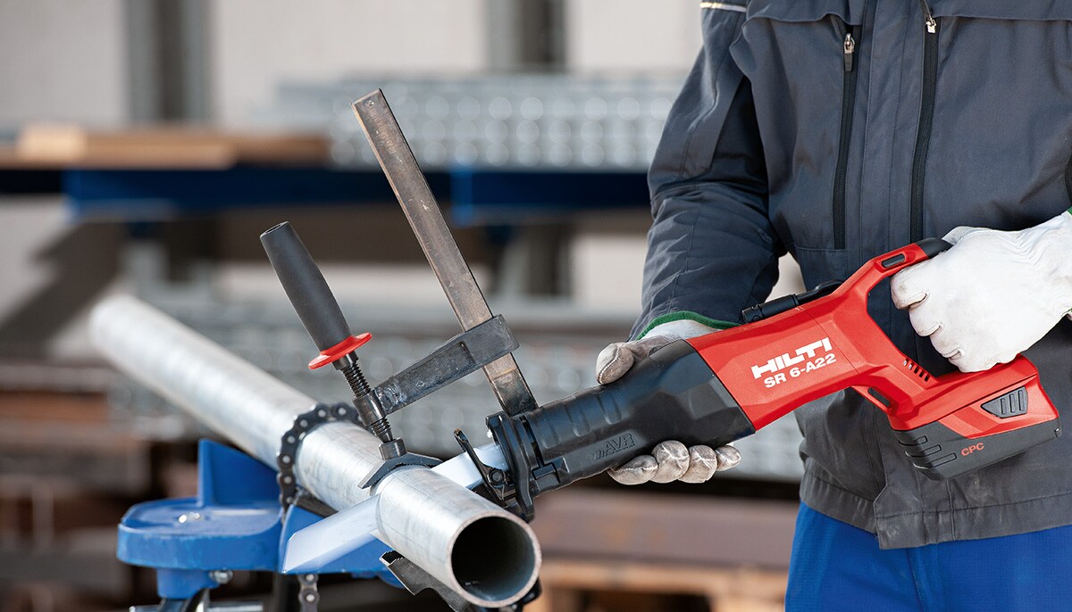 The range of new Hilti cordless tools for construction jobs