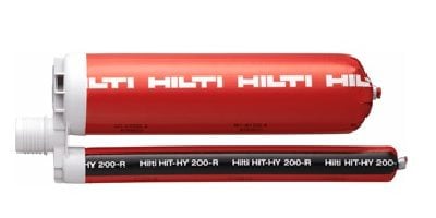 Sistema de anclaje químico Hilti HIT-HY 200