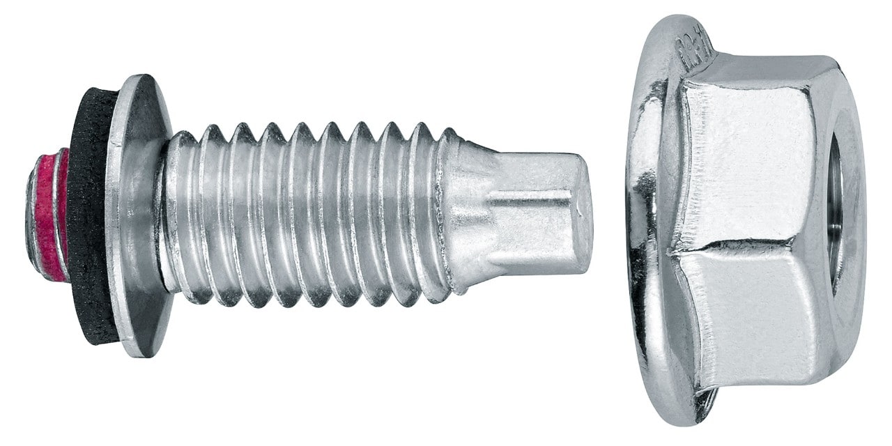 S-BT-MF M10 Perno de tornillo roscado (acero al carbono)