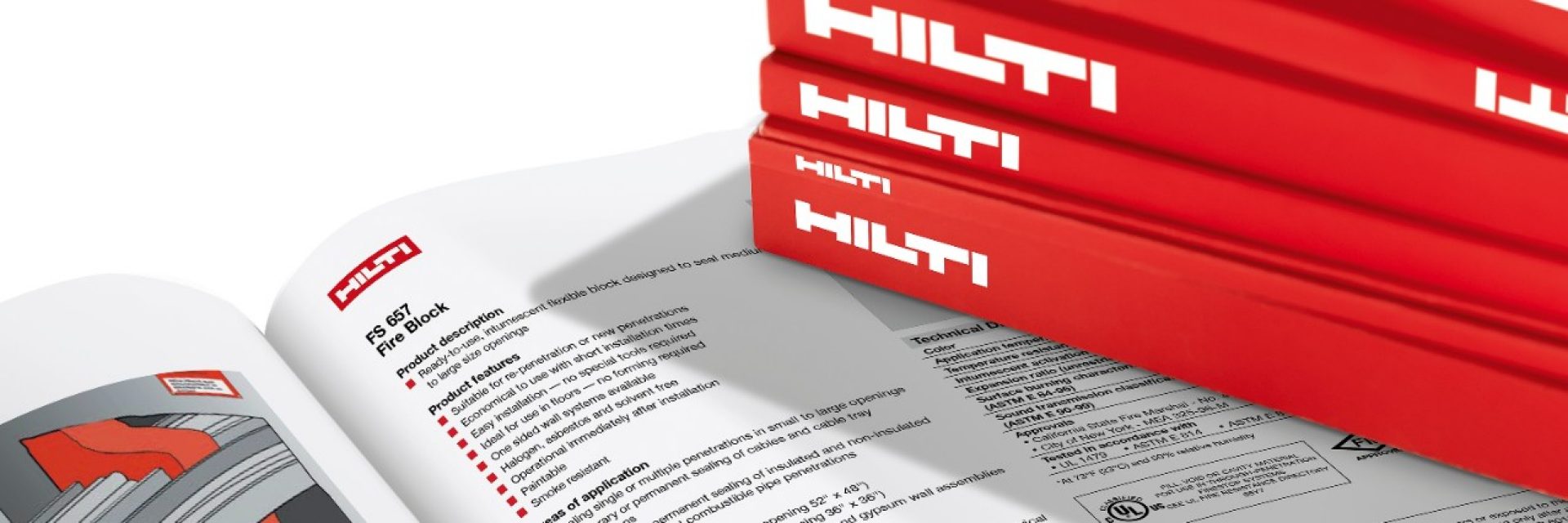 Hilti technical literature for fire protection