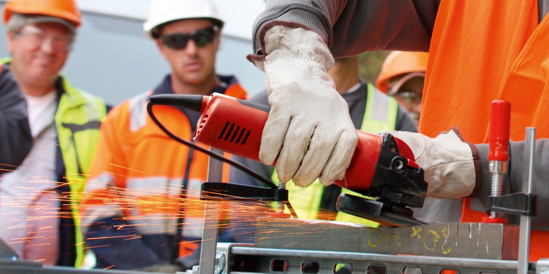 Angle grinder safety training