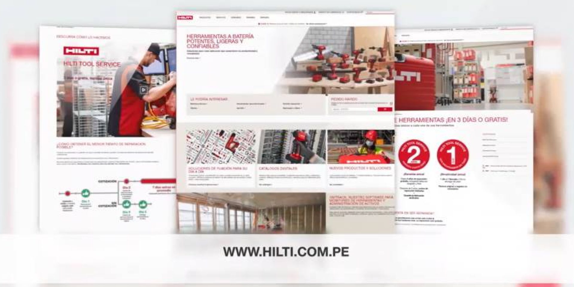hilti.com.pe es mucho más que una tienda en línea