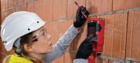 Escáner de pared PS 85 Escáner de pared y localizador de montantes fáciles de usar para evitar golpes al taladrar o cortar cerca de objetos empotrados Aplicaciones 6