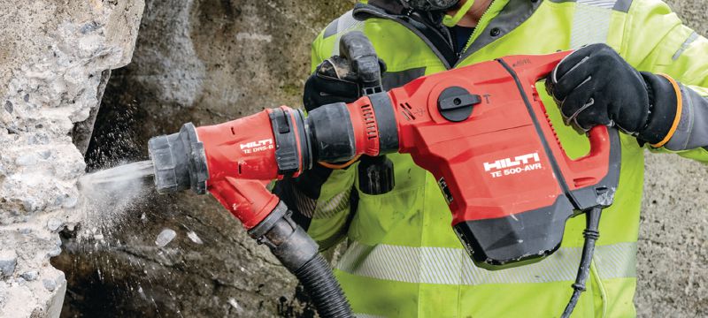 Martillo rompedor TE 500-AVR SDS-Max Martillo rompedor versátil SDS Max (TE-Y) para tareas de cincelado ligero en hormigón y mampostería con sistema de reducción activa de la vibración (AVR) Aplicaciones 1