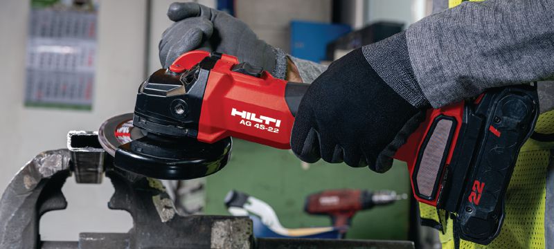 Amoladora angular a batería AG 4S-22 (4.5) - Amoladoras y lijadoras a  batería - Hilti Peru