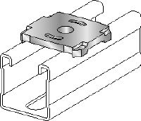 Placa perforada MQZ-F (HDG) Placa perforada galvanizada en caliente (HDG) para anclajes y ensamblajes trapezoidales (sistema Imperial)