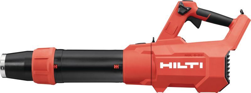 Soplador a batería NBL 6-22 Potente soplador para limpiar los residuos de la obra y preparar superficies de trabajo (plataforma de batería Nuron)