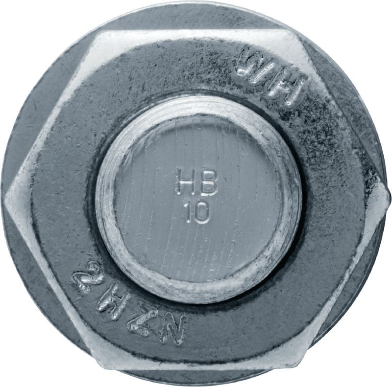 Varilla de anclaje HAS-B-105 Varilla de anclaje de alto desempeño para resinas adhesivas inyectables y cápsula química HVU2 (acero al carbono, grado 105 ASTM F1554, galvanizada)