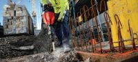Martillo de demolición con extremo de inserción TE-S TE 1000-AVR Martillo rompedor versátil para la demolición o cincelado de suelos y aplicaciones en pared ocasionales (con cable de alimentación universal) Aplicaciones 1