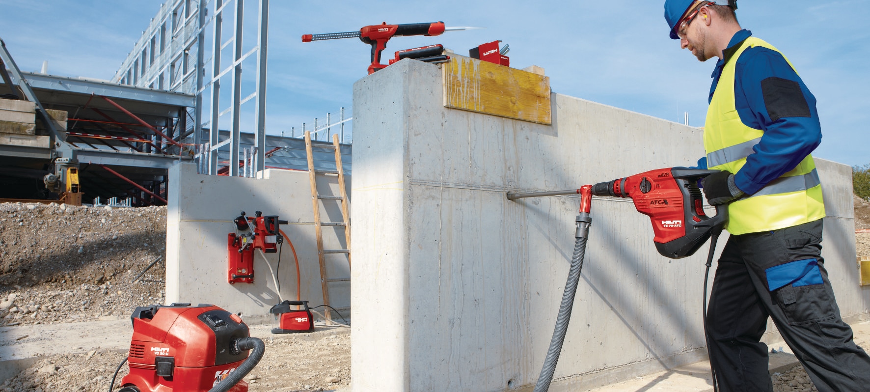 Anclaje con epoxi HIT-RE 500 V3 - Anclajes químicos - Hilti Peru