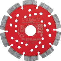 Disco de diamante universal SPX-SL Máximo disco de diamante silencioso con tecnología Equidist para ranurado en diferentes materiales base