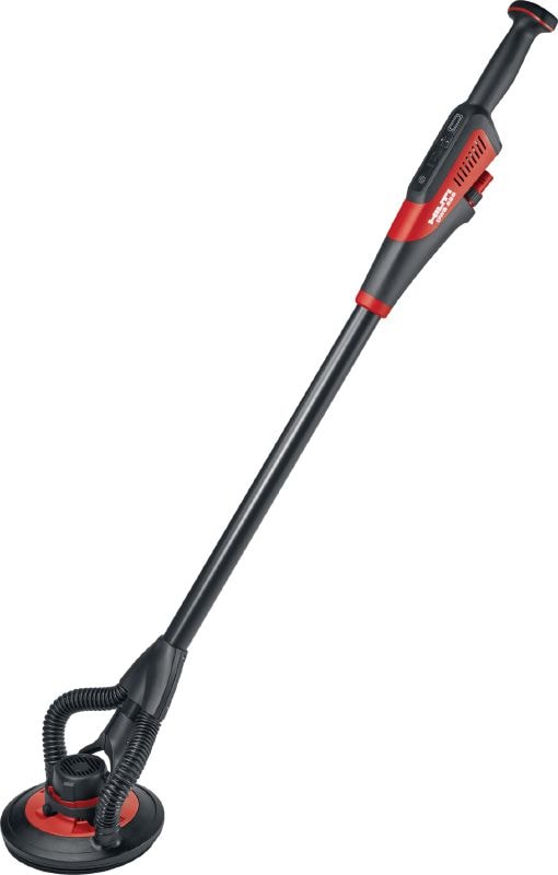 Lijadora de cuello largo DWS 225 Lijadora roto orbital para tabique seco de cuello largo con motor sin escobillas de velocidad variable y función de extracción del polvo (se suministra con bolsa y extensor)
