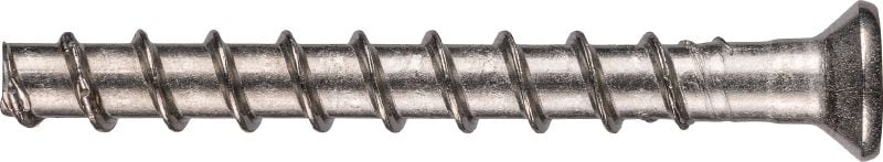 Anclaje de atornillado KH-EZ C SS316 Anclaje de atornillado directo de desempeño superior para brindar fijaciones resistentes y más rápidas a la corrosión en concreto y bloques de concreto con relleno de mortero (acero inoxidable 316, cabeza avellanada)