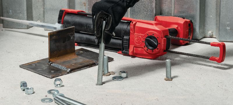 Varilla de anclaje HAS-V-36 Varilla de anclaje estándar de uso diario (acero al carbono, ASTM F1554 de grado 36, galvanizado) Aplicaciones 1