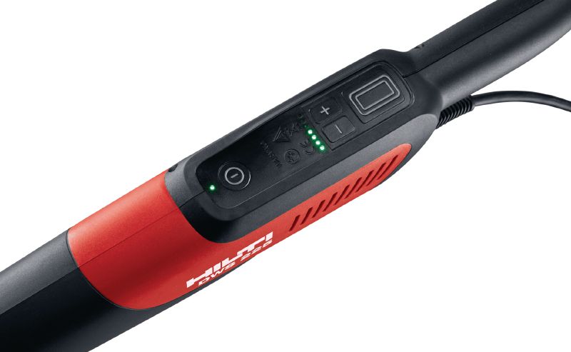Lijadora de cuello largo DWS 225 Lijadora roto orbital para tabique seco de cuello largo con motor sin escobillas de velocidad variable y función de extracción del polvo (se suministra con bolsa y extensor)