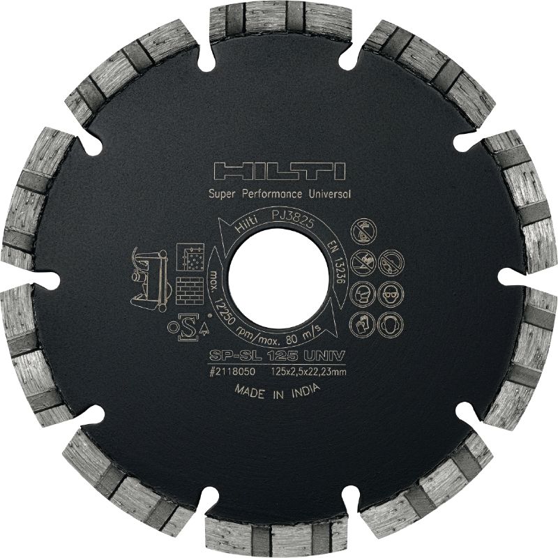Disco de diamante universal SP-SL Disco de diamante prémium para ranurado en diferentes materiales base