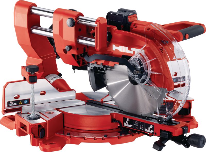 Sierra ingletadora a batería SM 60-22 Sierra ingletadora compuesta con bisel doble con capacidad de corte cruzado de 100 x 355 mm y 4x 13-3/4 (plataforma de batería Nuron)
